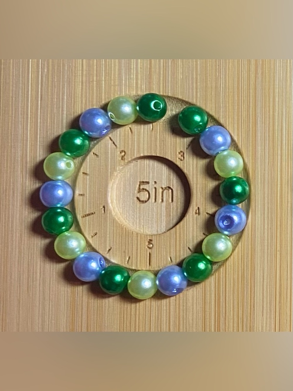 🌎 Earth Day “Canopy & Clouds” Beaded Bracelets — Made to Order 🌎